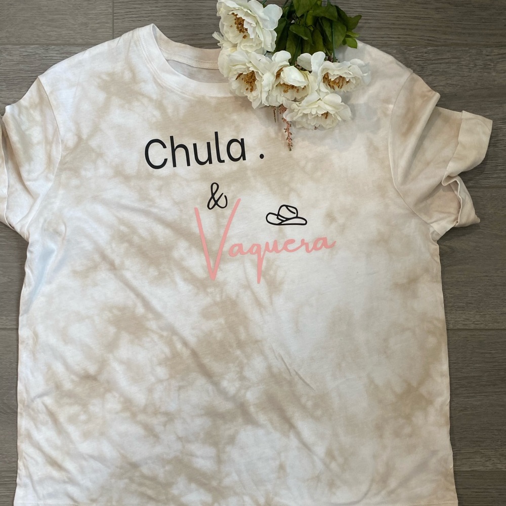 Tie dye brown T-shirt